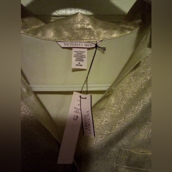 VICTORIA'S SECRET SHIMMERY BLOUSE - Picture 3 of 5